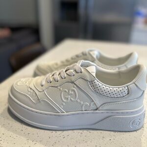 Gucci embossed sneakers